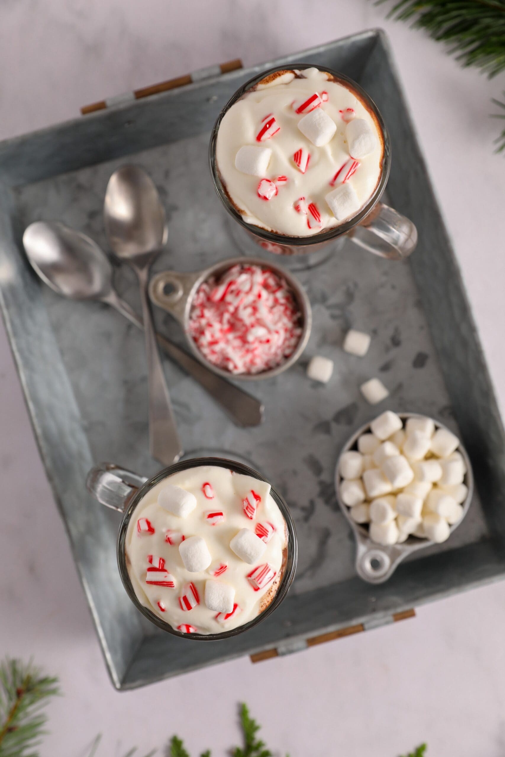Peppermint Schnapps Hot Chocolate