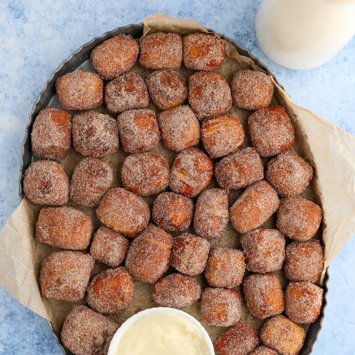 Cinnamon Sugar Pretzel Bites [marisabakes.com]